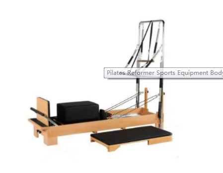 Yükleme 200kg Pilates Egzersiz Ekipmanı Derin Squat Pilates Reformer Makinesi