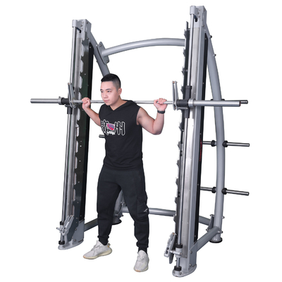Squat Rack Sayaç Dengeli Smith Makinesi Çok Fonksiyonlu