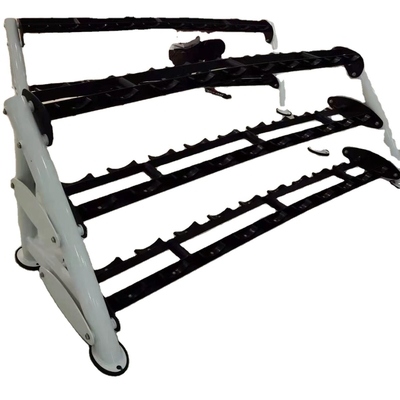15 Çift Fitness Dambıl 3 Katlı Dambıl Rafı 2490*690*760MM