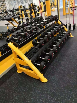 15 Çift Fitness Dambıl 3 Katlı Dambıl Rafı 2490*690*760MM
