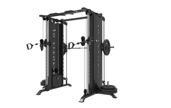 Çok Fonksiyonlu Eğitmen Fitness Smith Makinesi Kablo Makinesi Spor Salonu OEM ODM