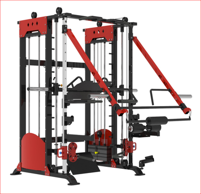 Combo Power Rack Ticari Fitness Smith Makinesi 200kgs