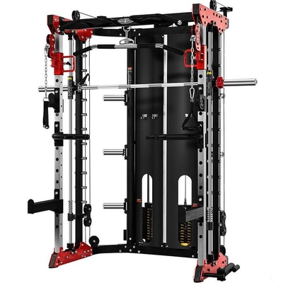 Combo Power Rack Ticari Fitness Smith Makinesi 200kgs
