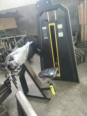 OEM Vücut Geliştirme Spor Salonu Egzersiz Triceps Curl Makinesi Toz Boya