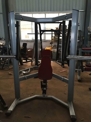 Eğimli göğüs presi oval tüp spor tezgahı spor salonu makinesi