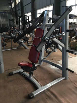 Eğimli göğüs presi oval tüp spor tezgahı spor salonu makinesi