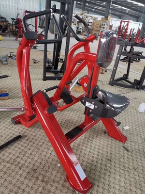 Oturmuş Kürek Antrenörü Sırt Kas Egzersiz Ekipmanları Kapalı Spor Salonu Ticari Tek Fonksiyonlu Ekipman
