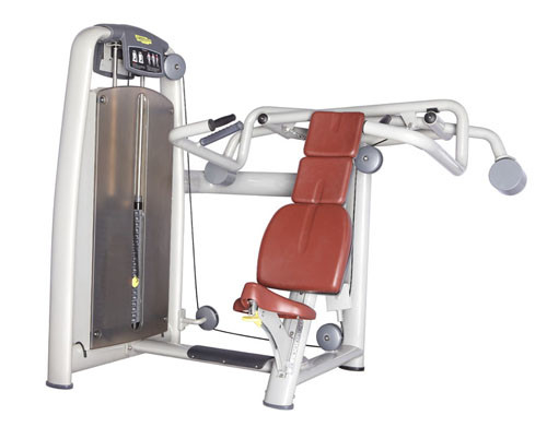 Oval 3.5mm Fitness Salonu Ekipmanları Oturmuş Omuz Pres Makinesi ISO9001