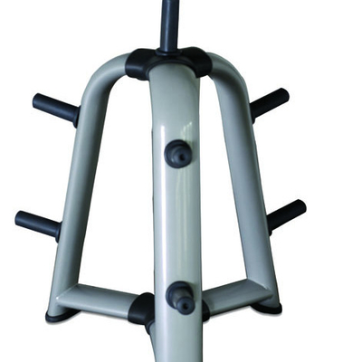 780*780*1100mm Spor Salonu Fitness Aksesuarları Yuvarlak Tüp Ağırlık Plakası Ağaç Rafı