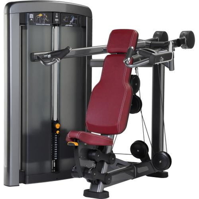 Yeni Life Fitness Ekipmanları Oval Tüp Omuz Pres Makinesi 230 KG