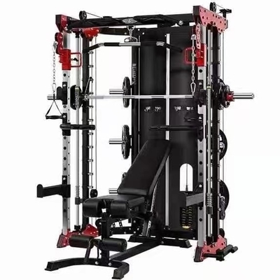 Ev Spor Salonu Fitness Egzersiz Ekipmanı Rack Entegre Eğitimci Fonksiyonel Smith Squat Rack