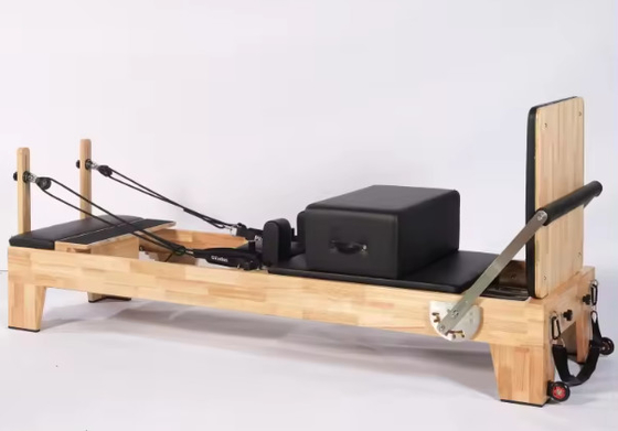 Pilates Reformer Spor Ekipmanı Vücut Dengeli Pilates Reformer Ekipmanı Ev Spor Salonu